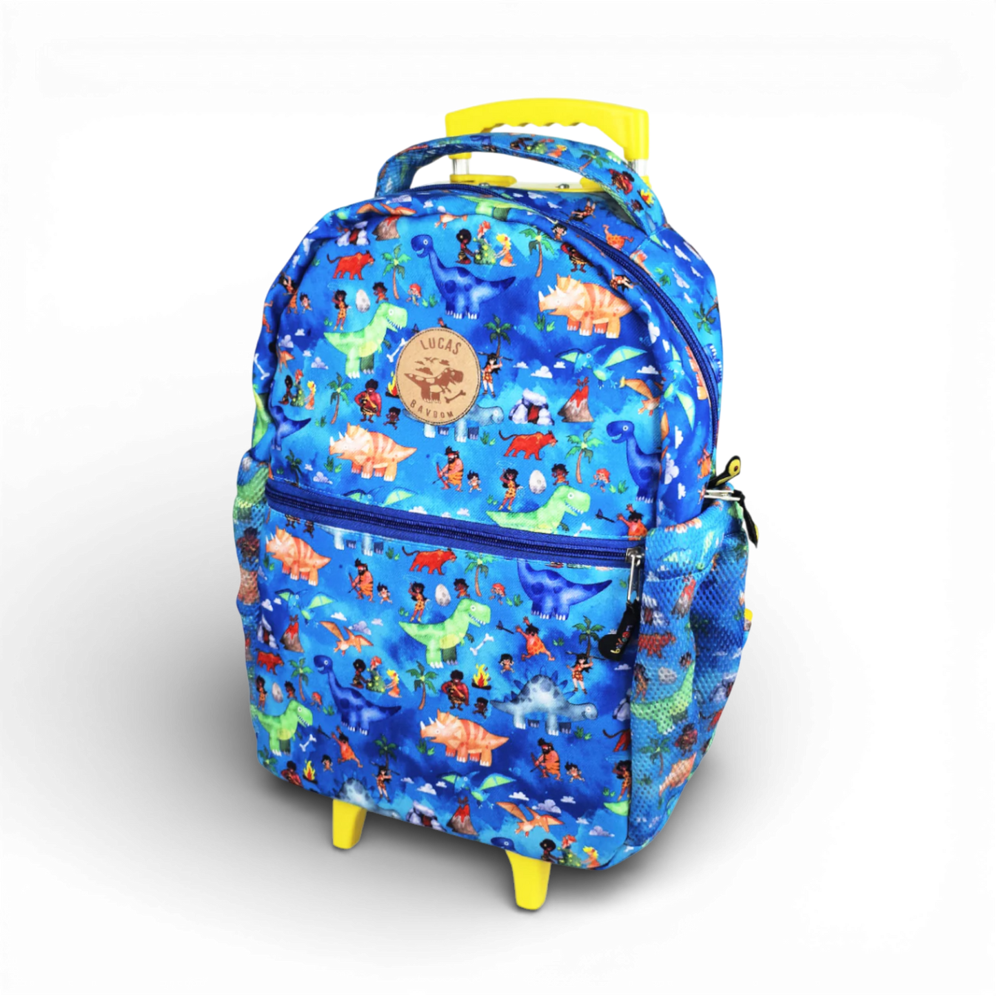Mochila de Carrinho Bavoom Mundo Paleolítico Azul