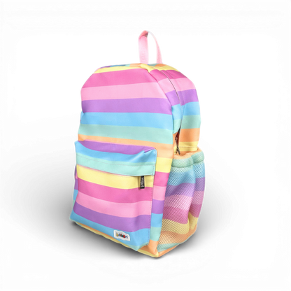 Mochila Escolar Bavoom Arco Íris Candy