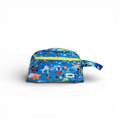 Necessaire Trio Bavoom Mundo Paleolítico Azul