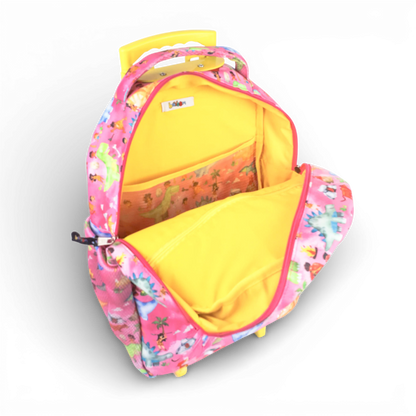 Mochila de Carrinho Bavoom Mundo Paleolítico Rosa