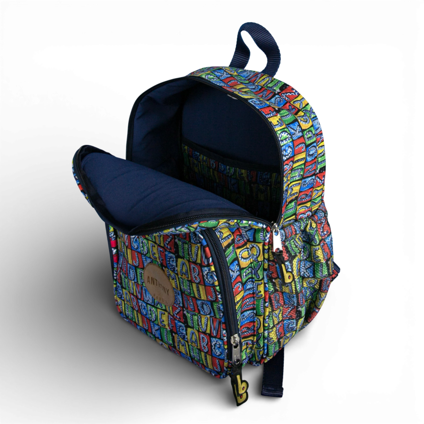 Mochila Mini Bavoom ABC Vibrante