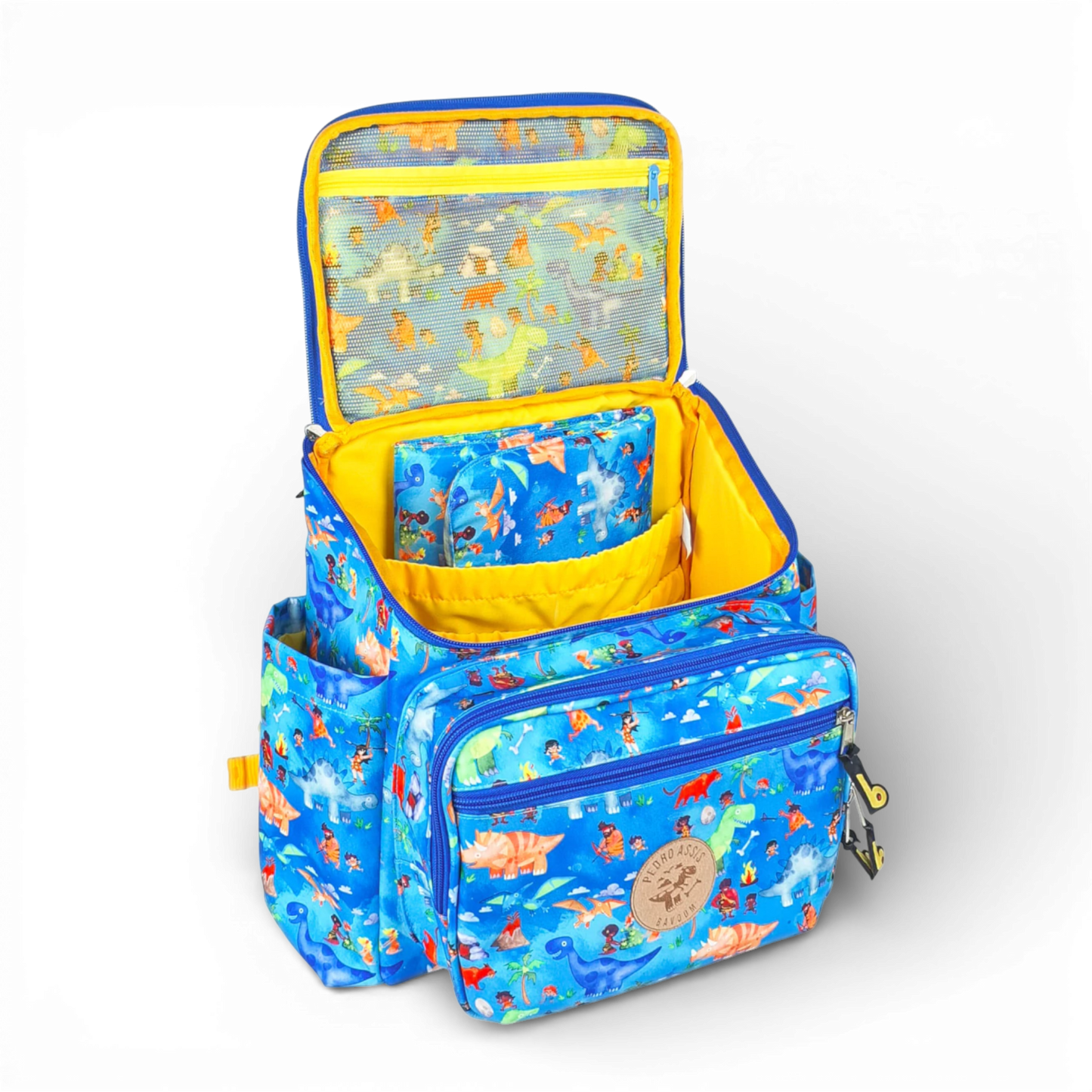 Bolsa Maternidade Bavoom Mundo Paleolítico Azul