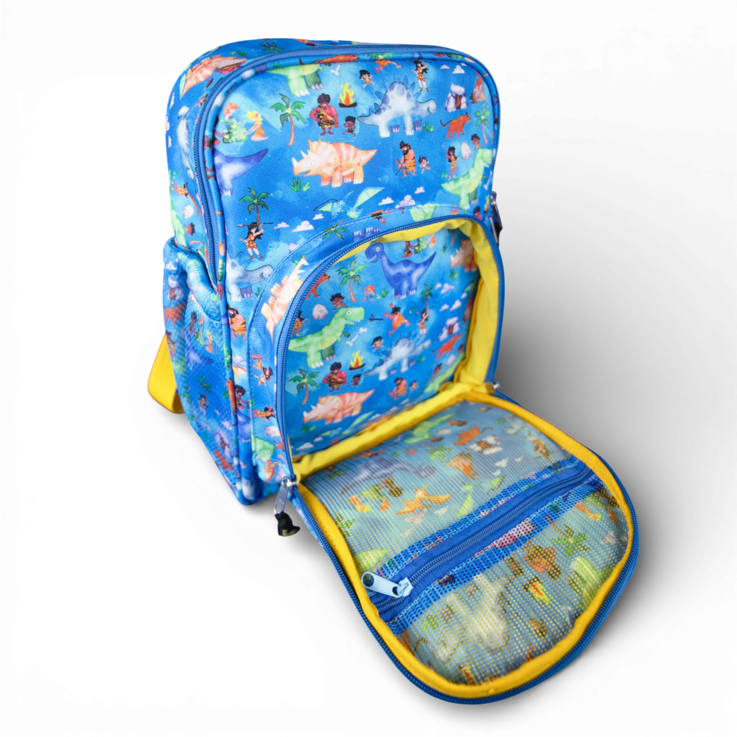 Mochila Mini Bavoom Mundo Paleolítico Azul
