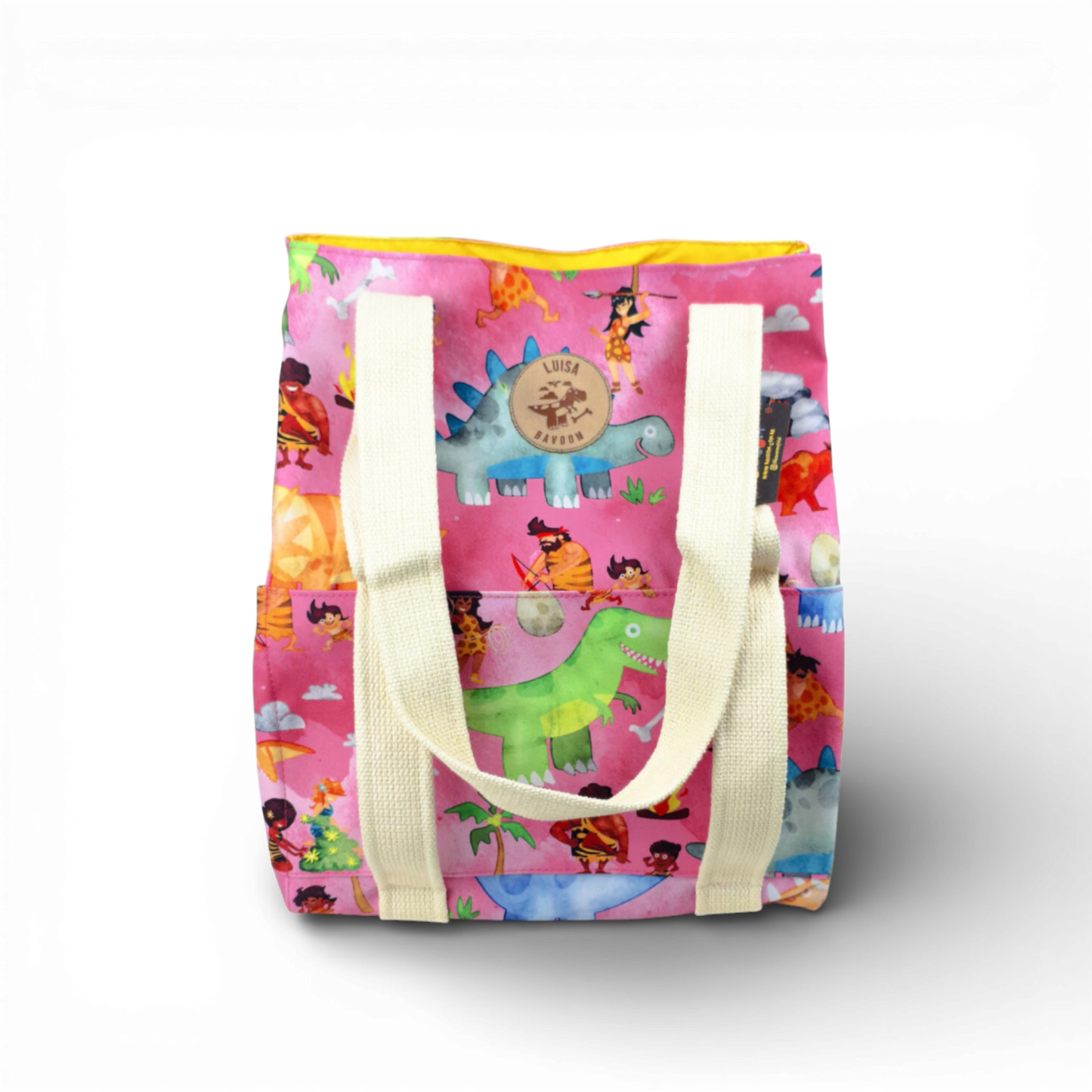 Bolsa de Praia Bavoom Mundo Paleolítico Rosa