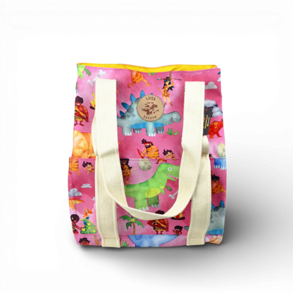 Bolsa de Praia Bavoom Mundo Paleolítico Rosa