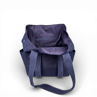 Bolsa de Praia Bavoom Colors Azul Marinho