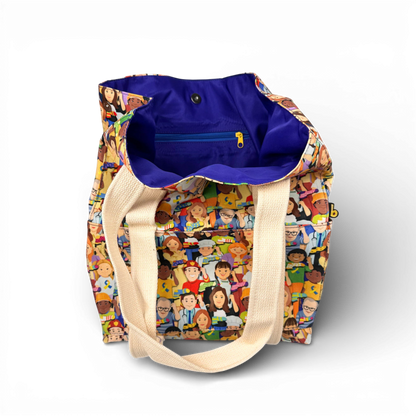 Bolsa de Praia Bavoom "É Legal Ser Diferente" (Síndrome de Down)