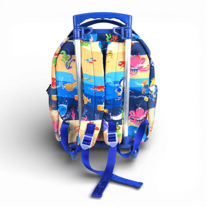Mochila de Carrinho Bavoom Fundo do Mar