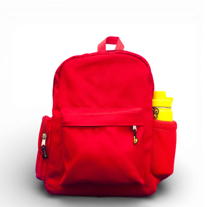 Mochila Escolar Bavoom Colors Vermelha