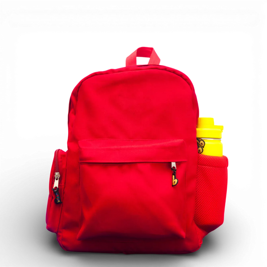 Mochila Escolar Bavoom Colors Vermelha