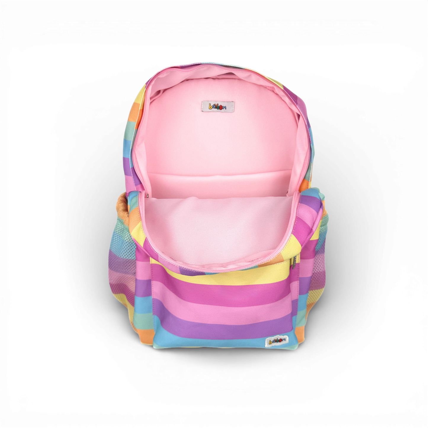 Mochila Escolar Bavoom Arco Íris Candy