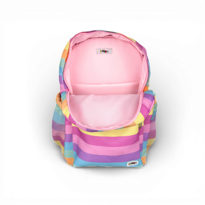 Mochila Escolar Bavoom Arco Íris Candy