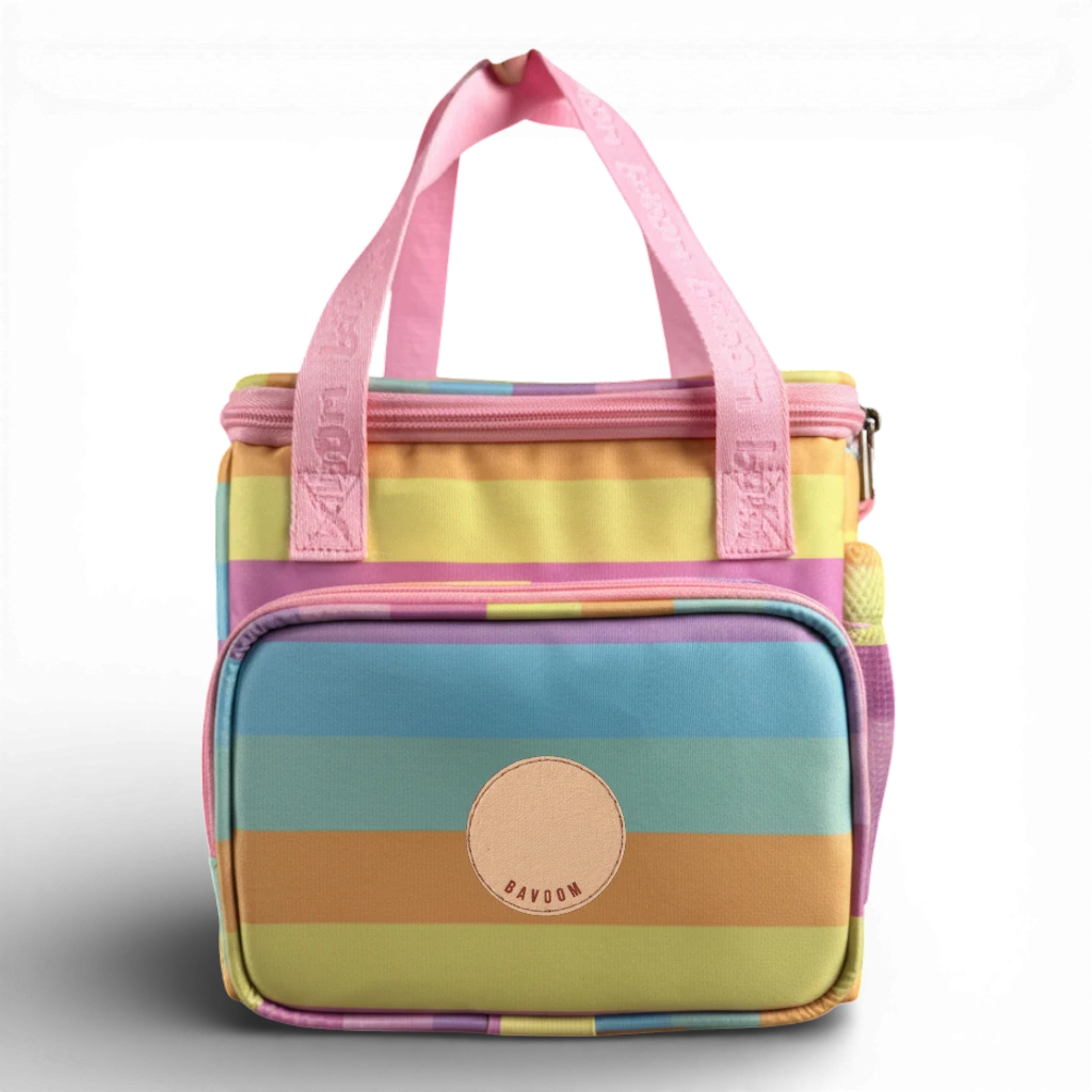 Lancheira Térmica Mini Maxi Arco Íris Candy