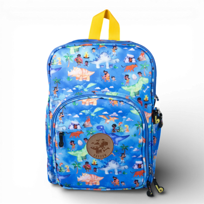 Mochila Mini Bavoom Mundo Paleolítico Azul
