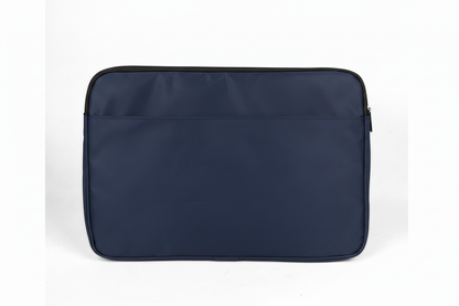 Porta notebook azul marinho - vista frontal